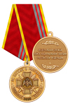 Медаль «За службу в Росгвардии» с бланком удостоверения