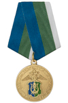 Медаль УМВД по ХМАО-Югре «За содействие в обеспечении правопорядка» с бланком удостоверения